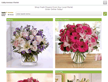 Tablet Screenshot of eddyavenueflorist.com.au